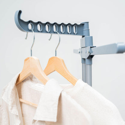 Tendedero Plegable Vertical Extensible con Ruedas Dolver XL InnovaGoods 30 Barras