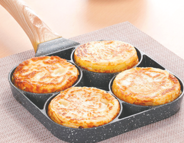 Sartén de 4 compartimentos